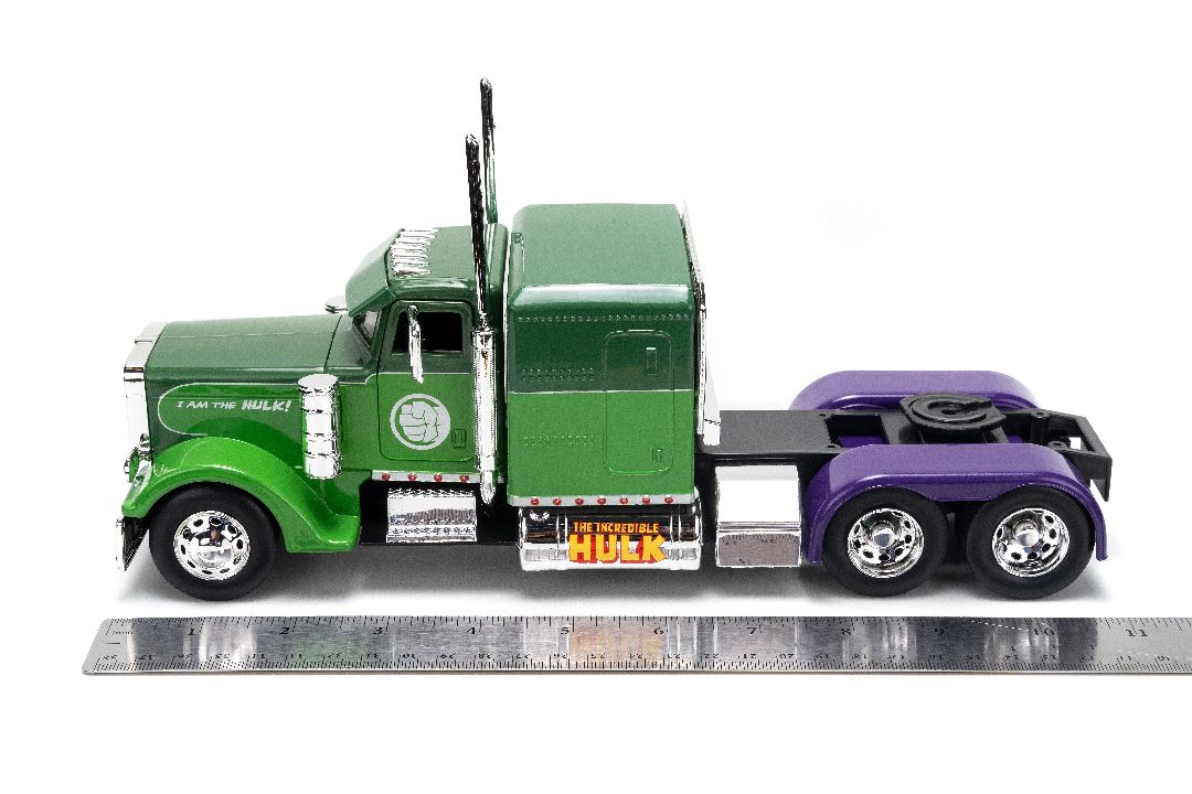 Jada 1/24 Peterbilt 379 (HULK Deco)