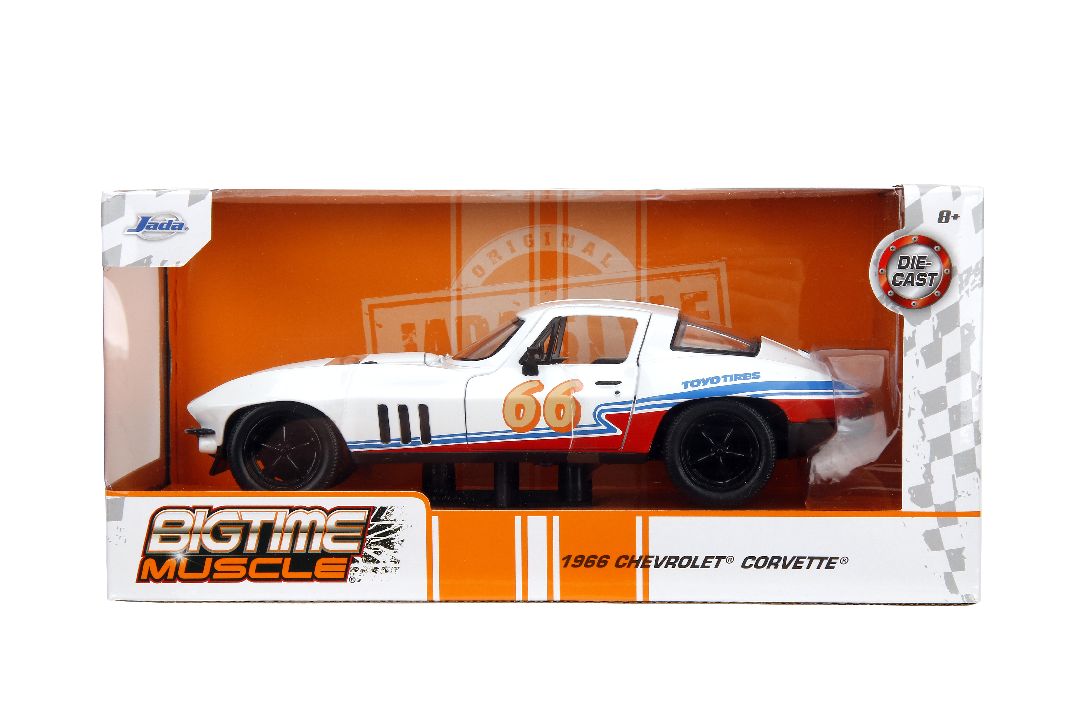 Jada Toys 1/24 "BIGTIME Muscle" 1966 Chevy Corvette