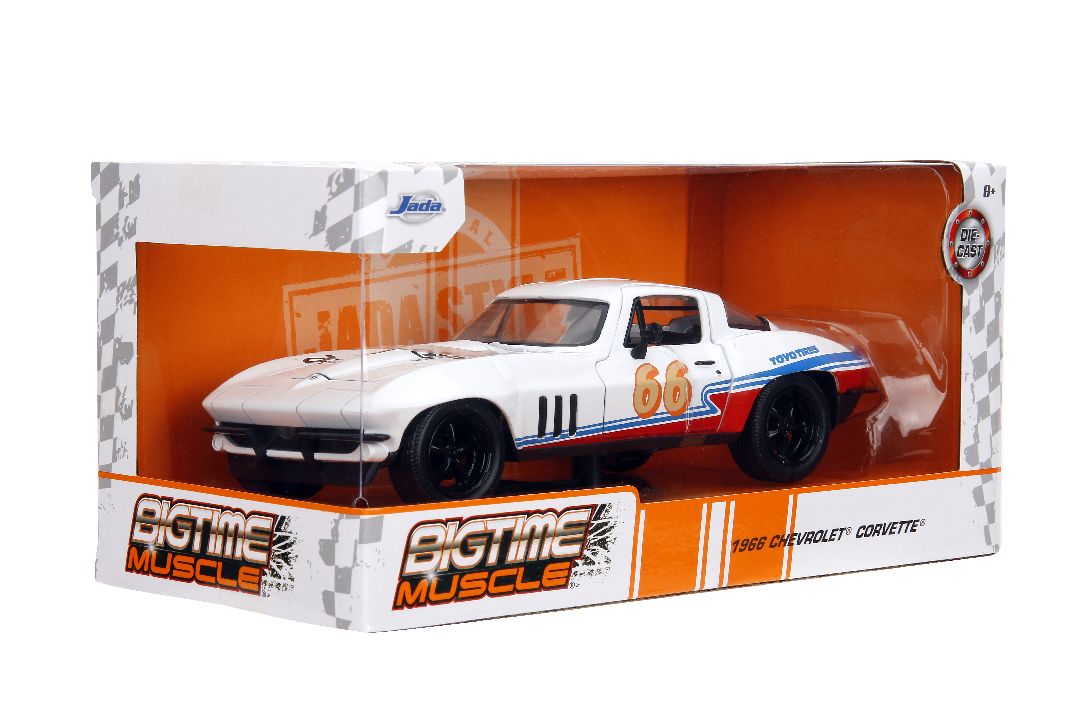 Jada Toys 1/24 "BIGTIME Muscle" 1966 Chevy Corvette