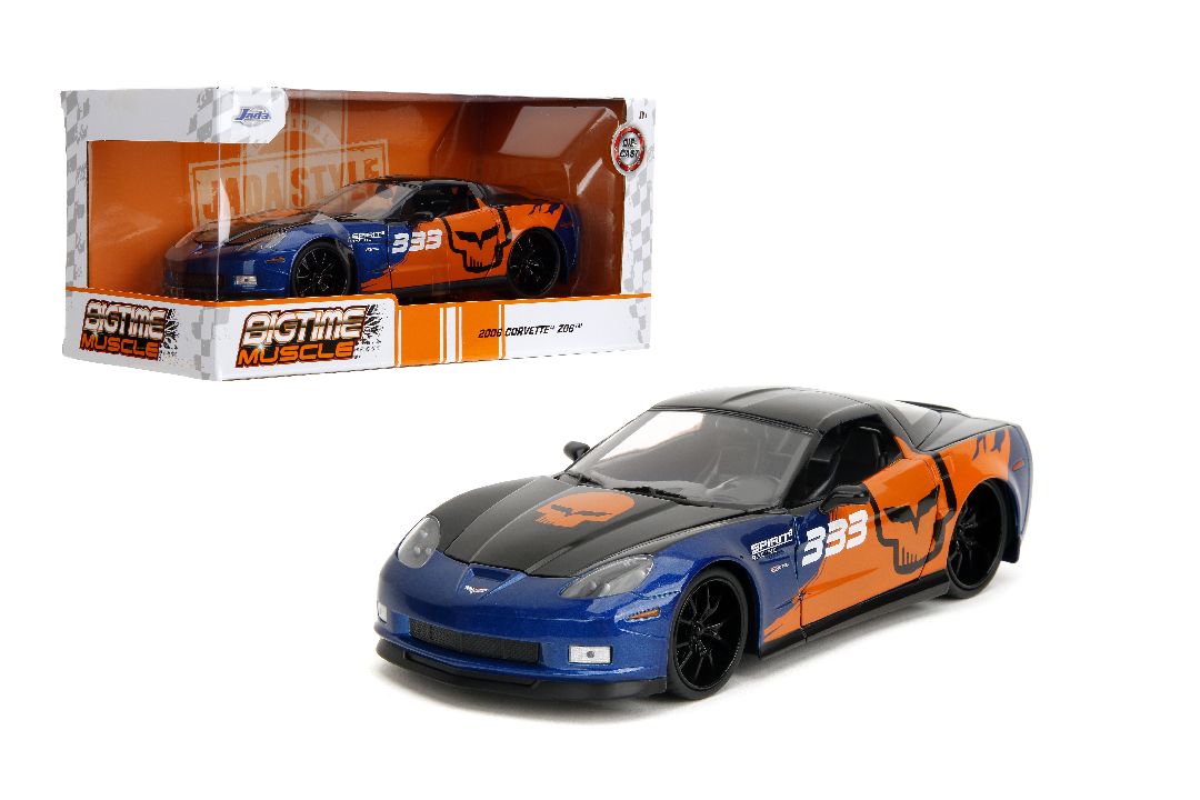 Jada 1/24 "BIGTIME Muscle" - 2006 Corvette Z06