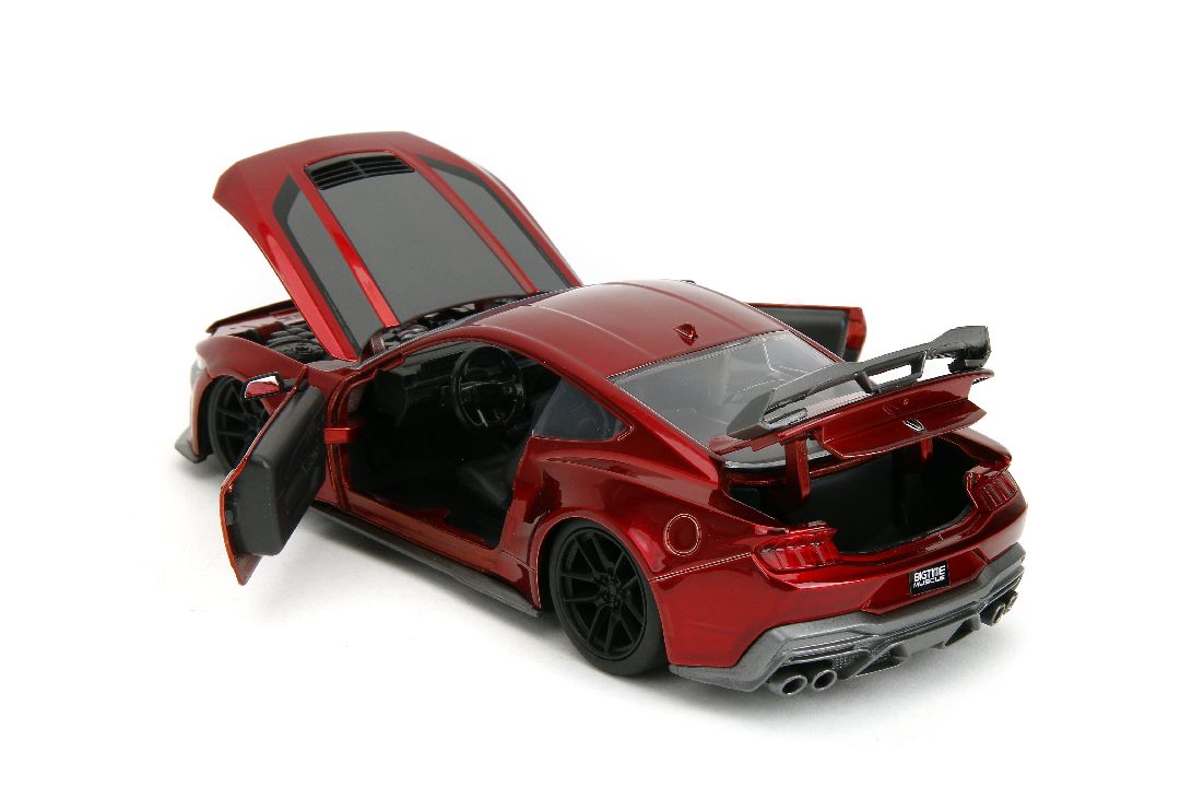 Jada 1/24 "BIGTIME Muscle" 2024 Ford Mustang Dark Horse - Red