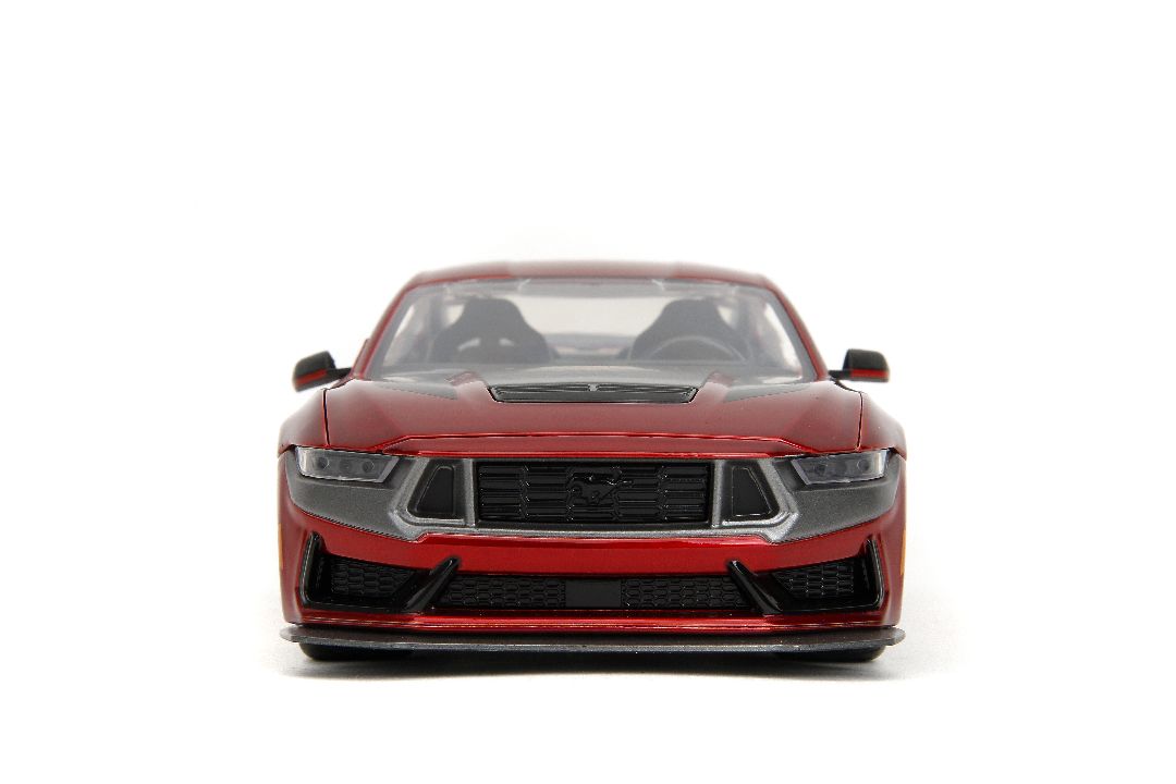 Jada 1/24 "BIGTIME Muscle" 2024 Ford Mustang Dark Horse - Red - Click Image to Close