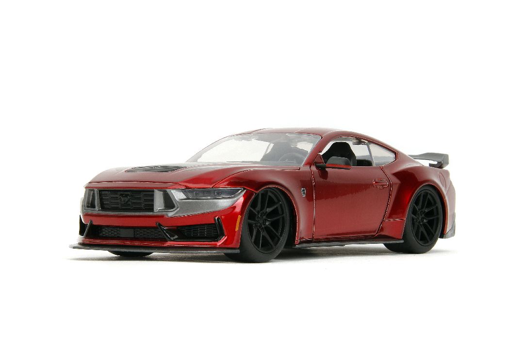 Jada 1/24 "BIGTIME Muscle" 2024 Ford Mustang Dark Horse - Red