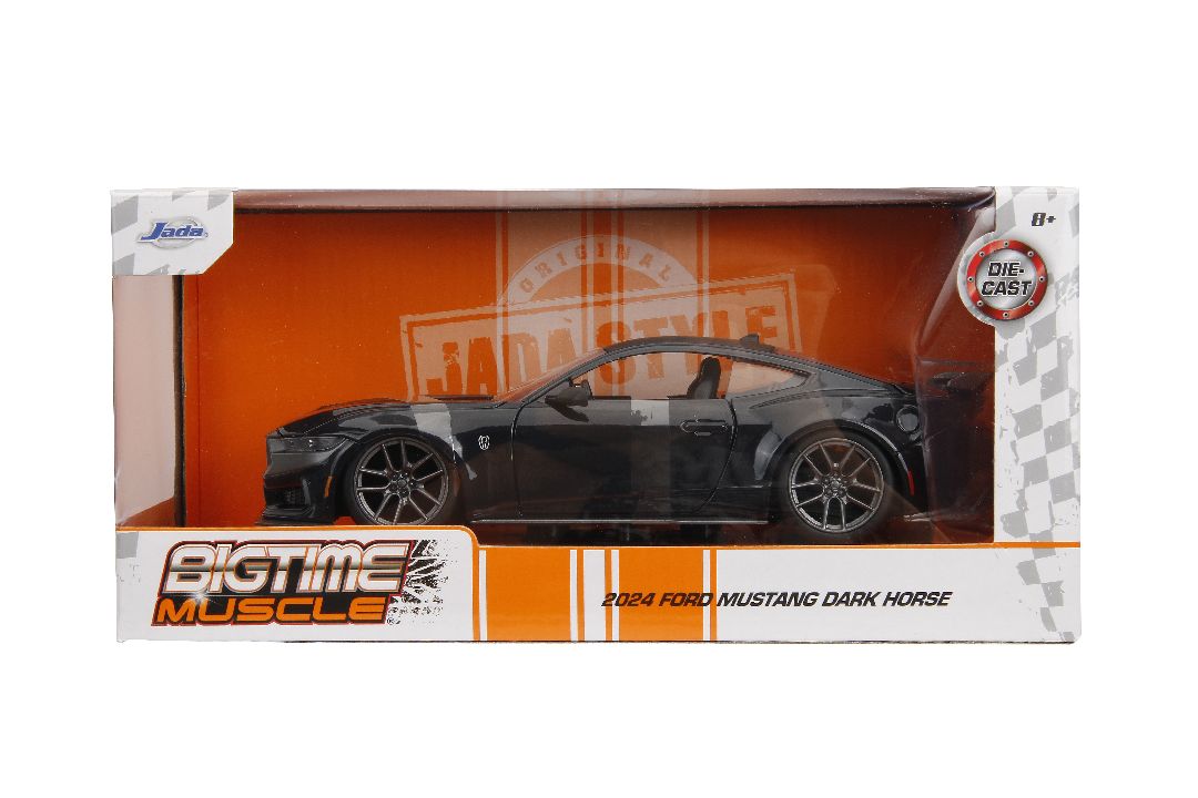 Jada 1/24 "BIGTIME Muscle" 2024 Mustang Dark Horse - Blue Ember