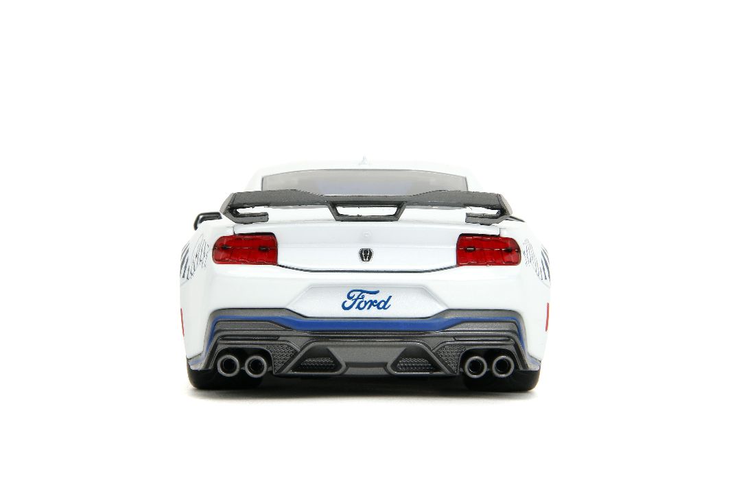Jada 1/24 "BIGTIME Muscle" 2024 Mustang Dark Horse - White