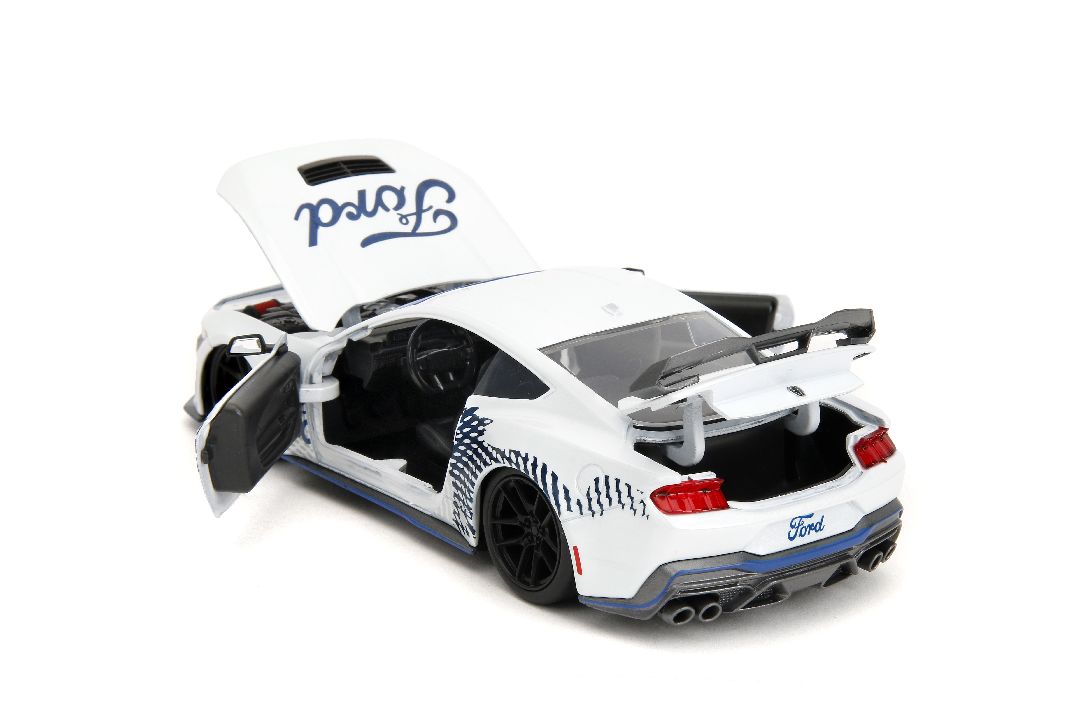 Jada 1/24 "BIGTIME Muscle" 2024 Mustang Dark Horse - White