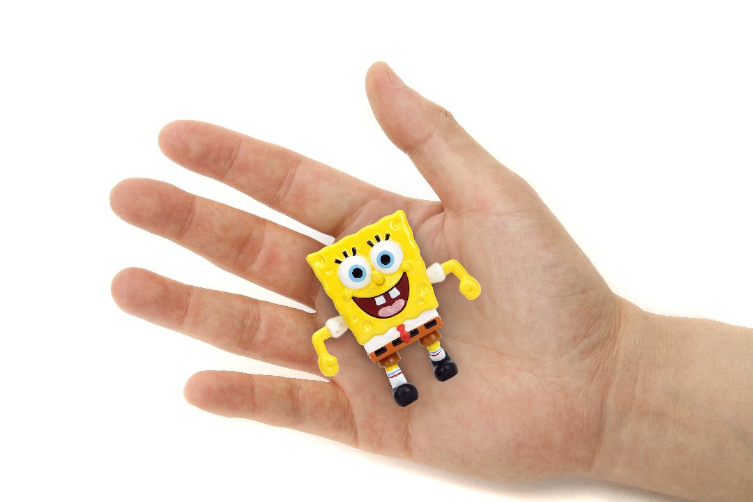 Jada Toys 2.5" Metalfigs - Spongebob 4-Pack - Click Image to Close