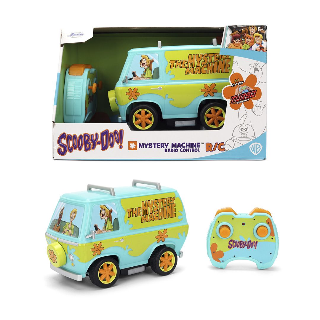 Jada 1/24 "Hollywood Rides" Scooby Doo R/C - Mystery Machine