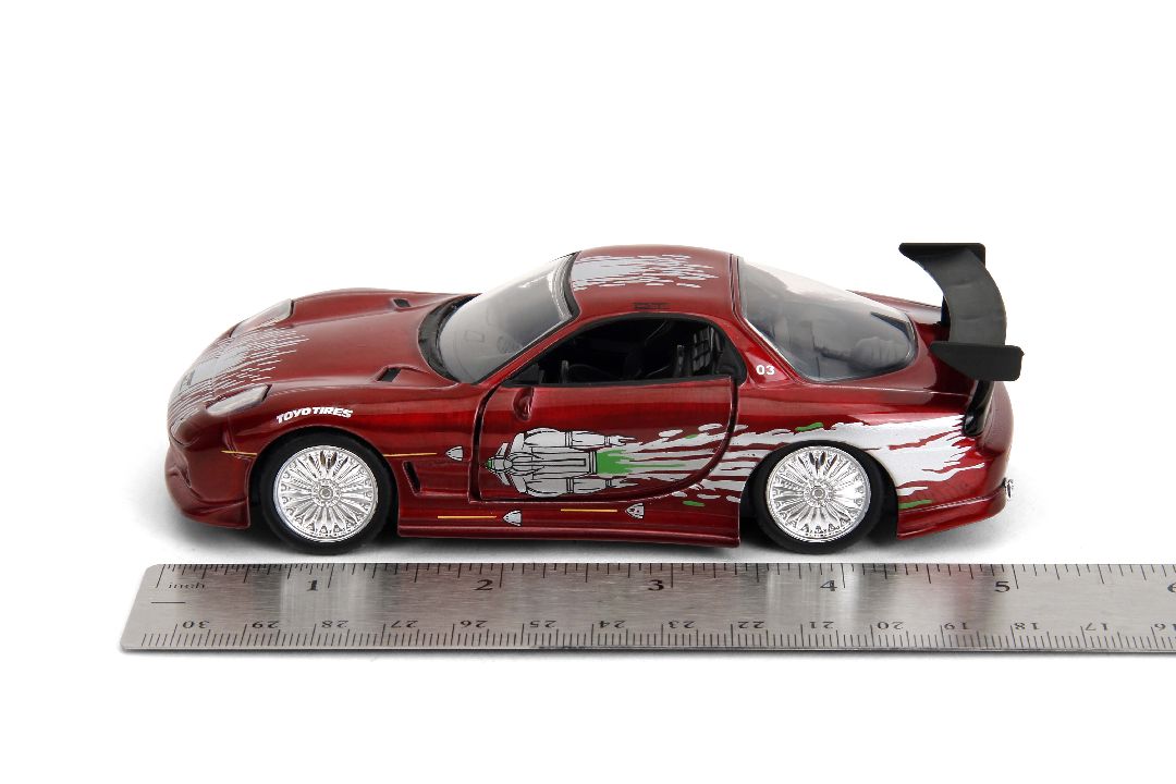 Jada 1/32 "Fast & Furious" - 1995 Mazda RX-7 - Candy Red
