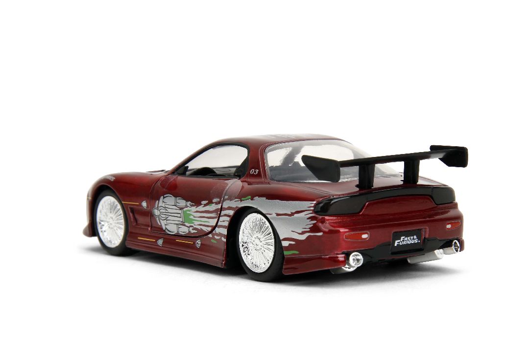 Jada 1/32 "Fast & Furious" - 1995 Mazda RX-7 - Candy Red