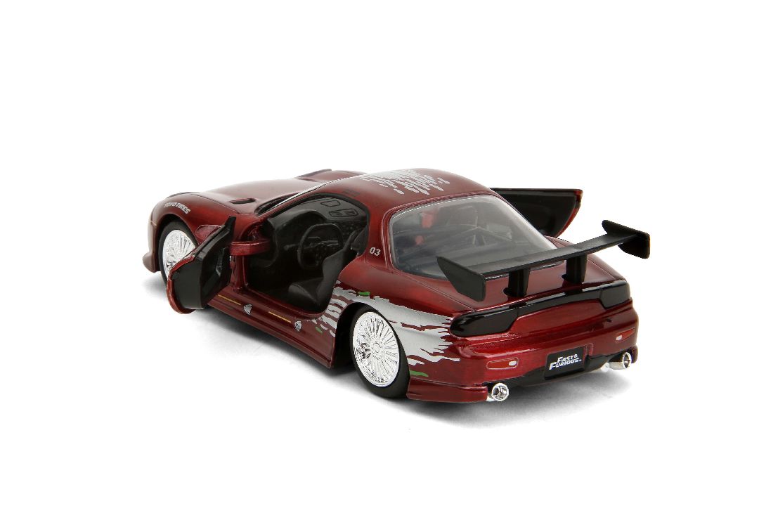 Jada 1/32 "Fast & Furious" - 1995 Mazda RX-7 - Candy Red