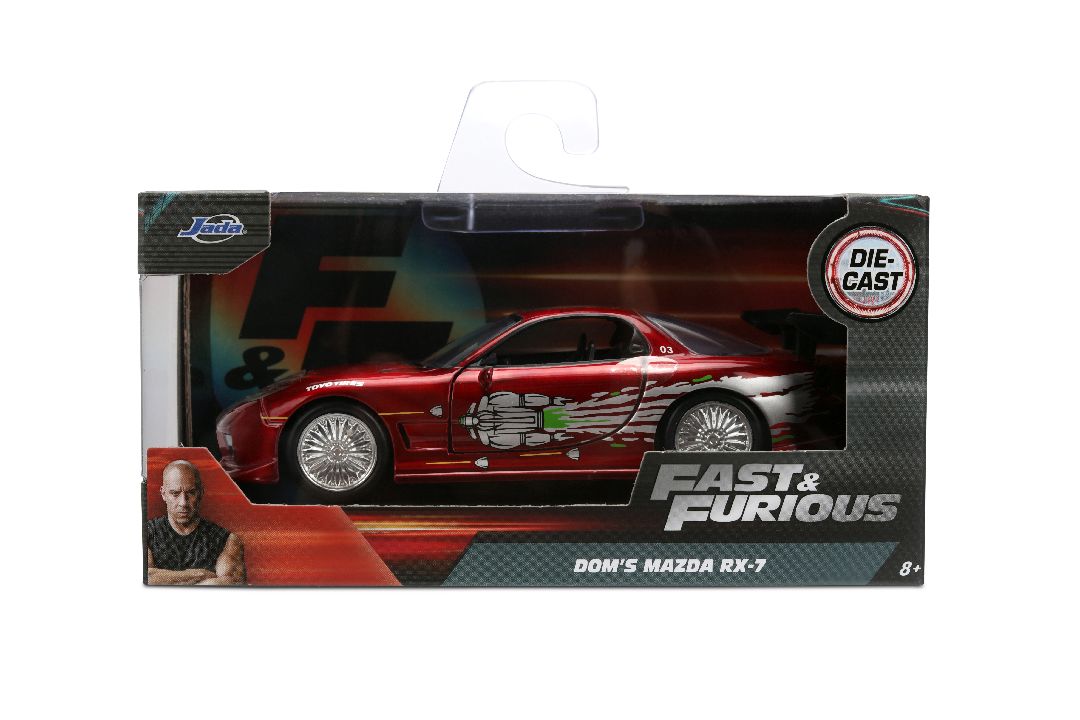 Jada 1/32 "Fast & Furious" - 1995 Mazda RX-7 - Candy Red