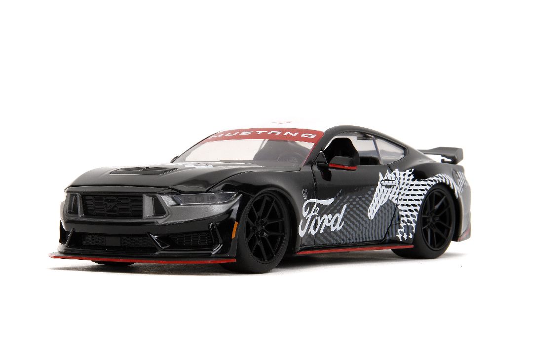 Jada 1/24 "BTM" 2024 Ford Mustang Dark Horse - Glossy Black