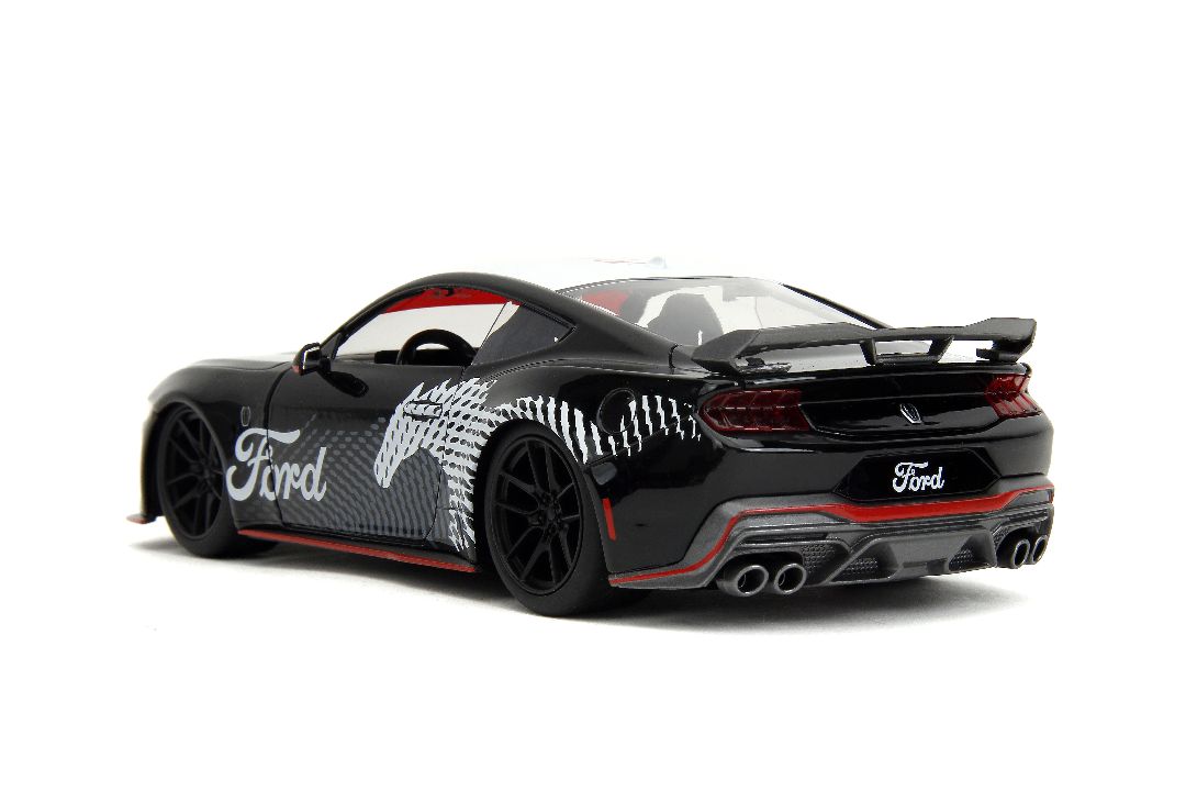 Jada 1/24 "BTM" 2024 Ford Mustang Dark Horse - Glossy Black