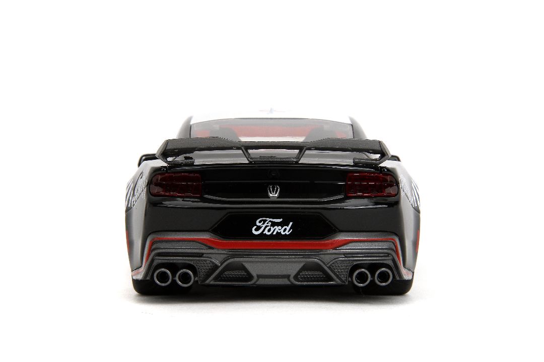 Jada 1/24 "BTM" 2024 Ford Mustang Dark Horse - Glossy Black