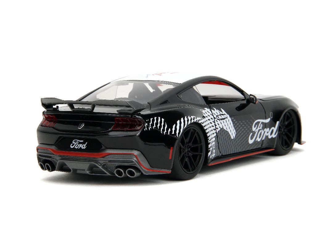 Jada 1/24 "BTM" 2024 Ford Mustang Dark Horse - Glossy Black