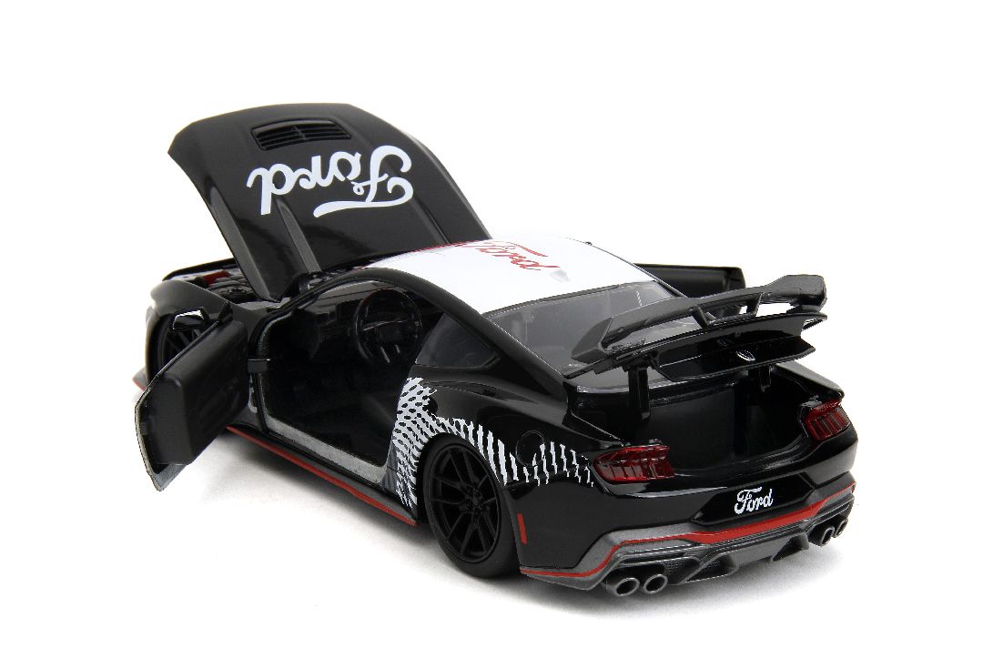 Jada 1/24 "BTM" 2024 Ford Mustang Dark Horse - Glossy Black