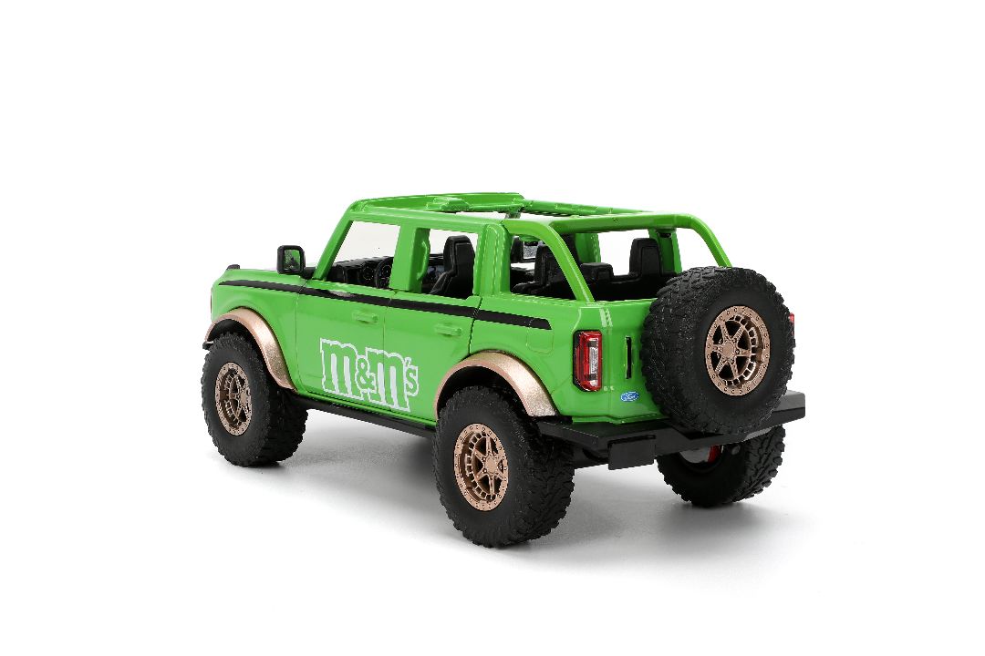 Jada 1/24 "Hollywood Rides" - M&M's - 2021 Ford Bronco
