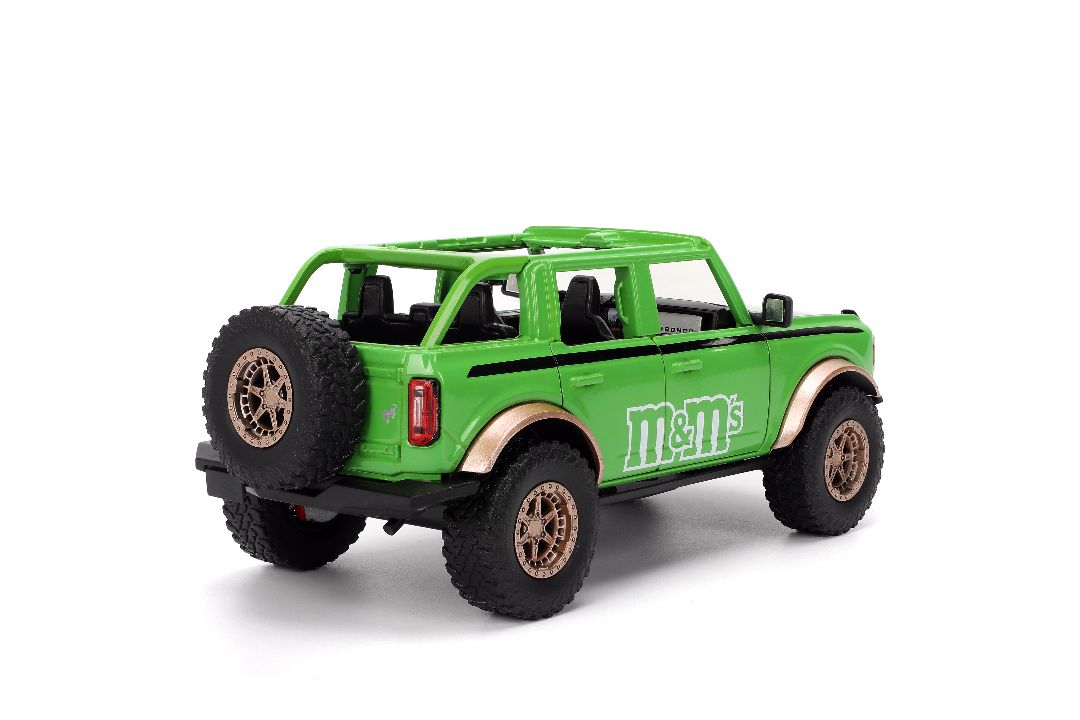 Jada 1/24 "Hollywood Rides" - M&M's - 2021 Ford Bronco