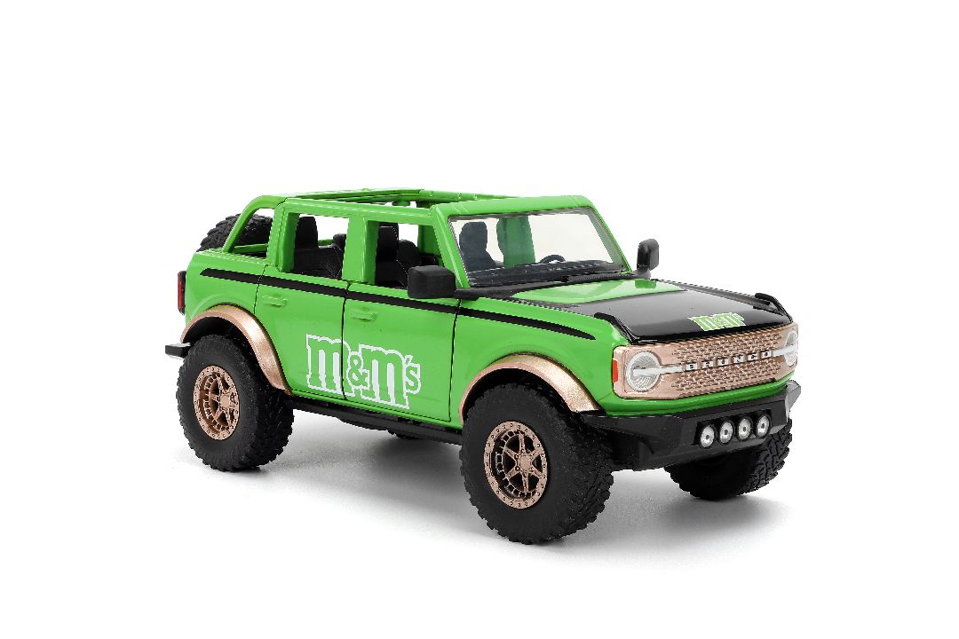 Jada 1/24 "Hollywood Rides" - M&M's - 2021 Ford Bronco
