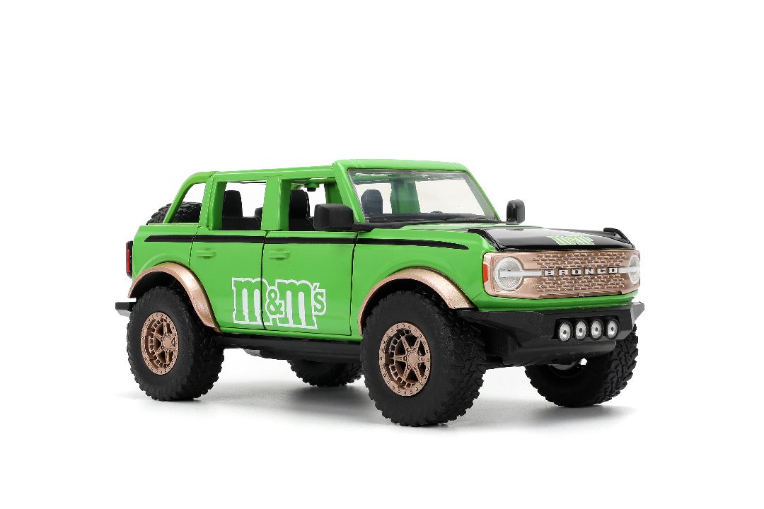 Jada 1/24 "Hollywood Rides" - M&M's - 2021 Ford Bronco