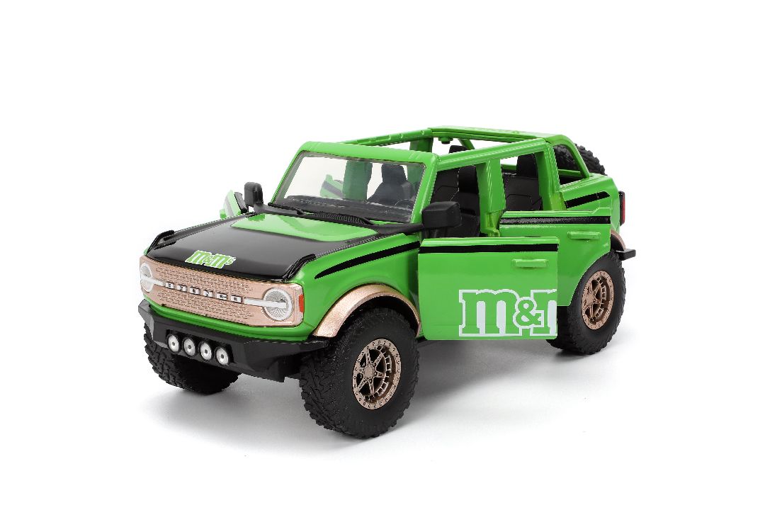 Jada 1/24 "Hollywood Rides" - M&M's - 2021 Ford Bronco