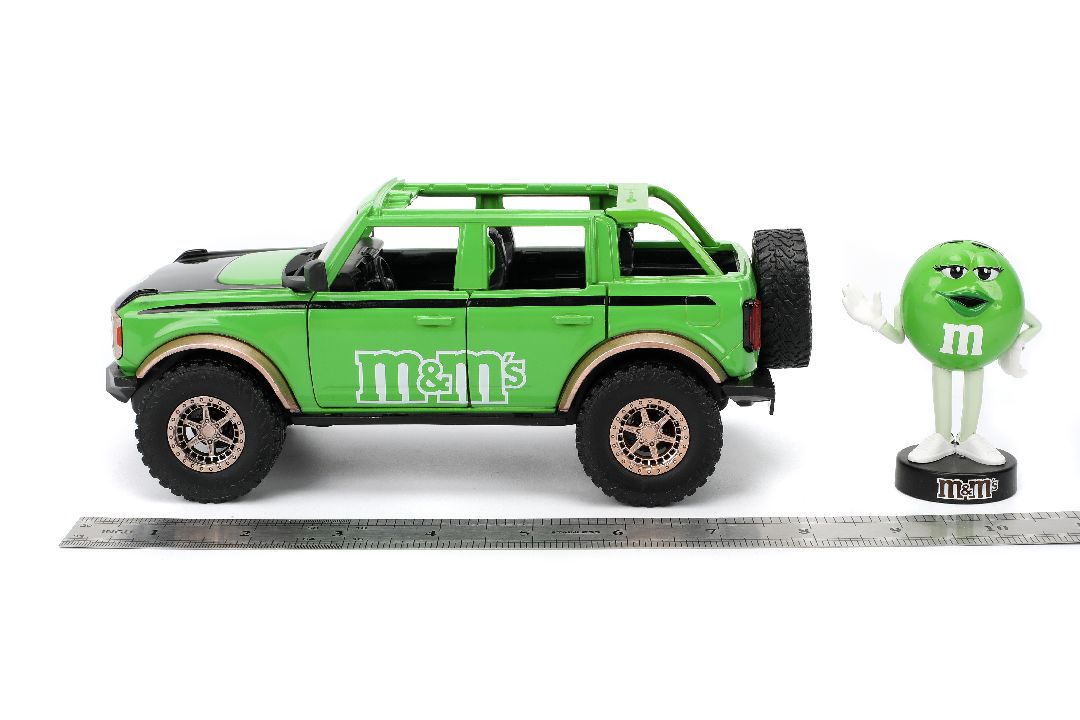Jada 1/24 "Hollywood Rides" - M&M's - 2021 Ford Bronco