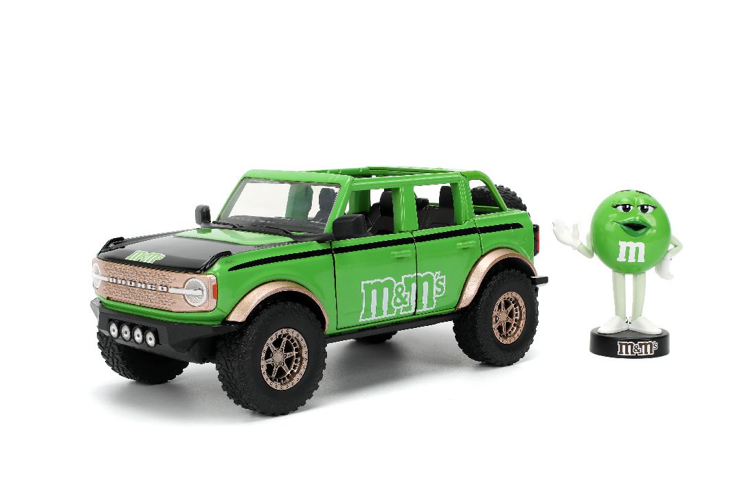 Jada 1/24 "Hollywood Rides" - M&M's - 2021 Ford Bronco