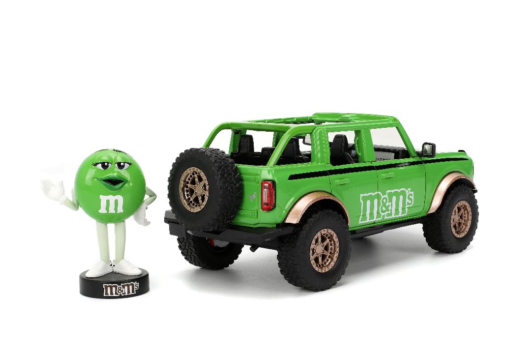 Jada 1/24 "Hollywood Rides" - M&M's - 2021 Ford Bronco