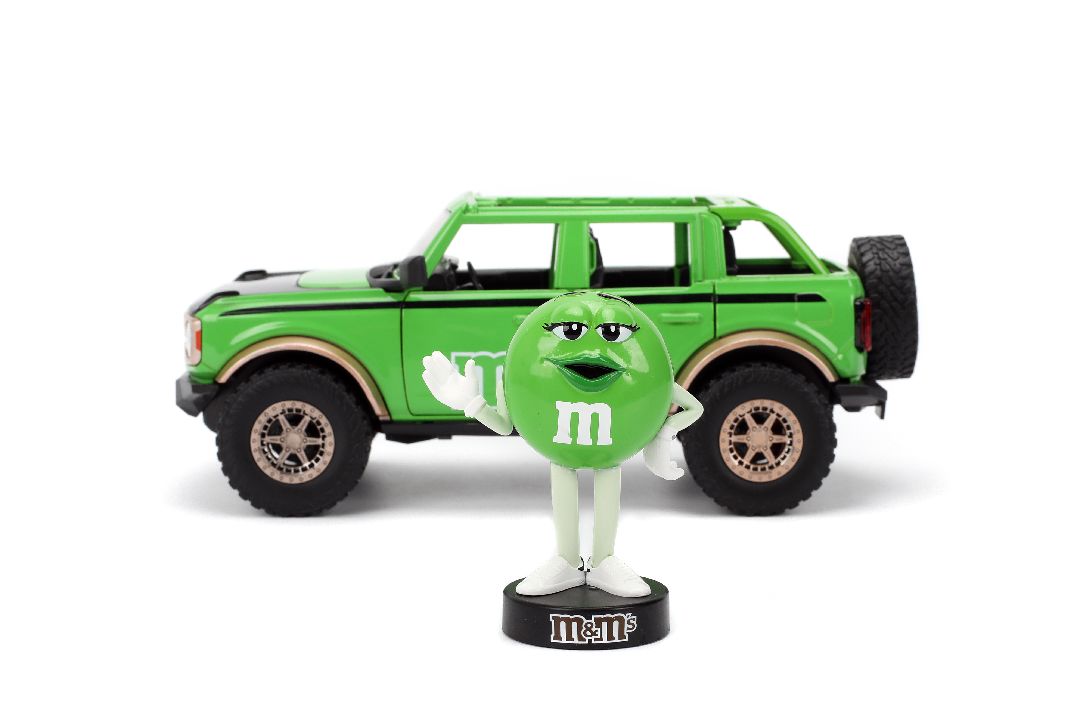 Jada 1/24 "Hollywood Rides" - M&M's - 2021 Ford Bronco