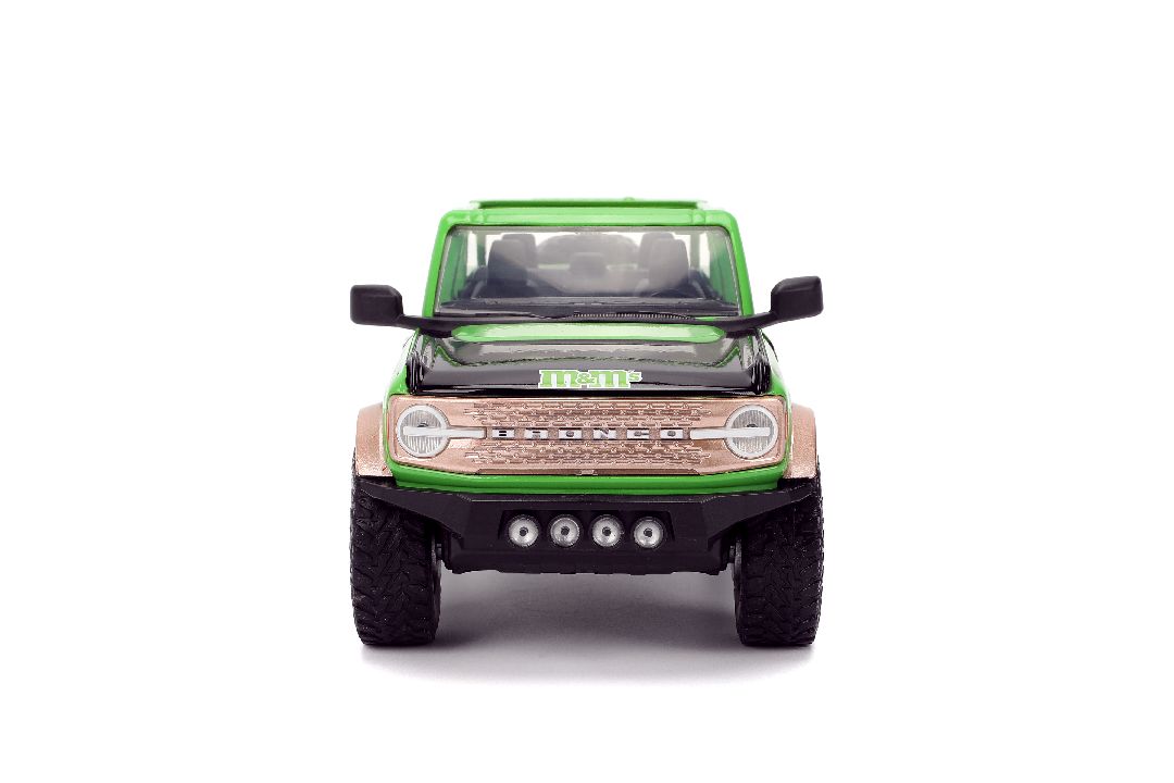 Jada 1/24 "Hollywood Rides" - M&M's - 2021 Ford Bronco