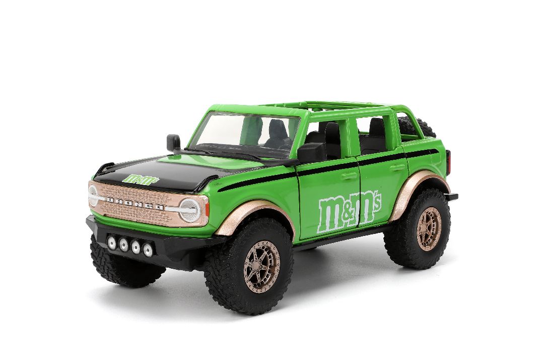 Jada 1/24 "Hollywood Rides" - M&M's - 2021 Ford Bronco