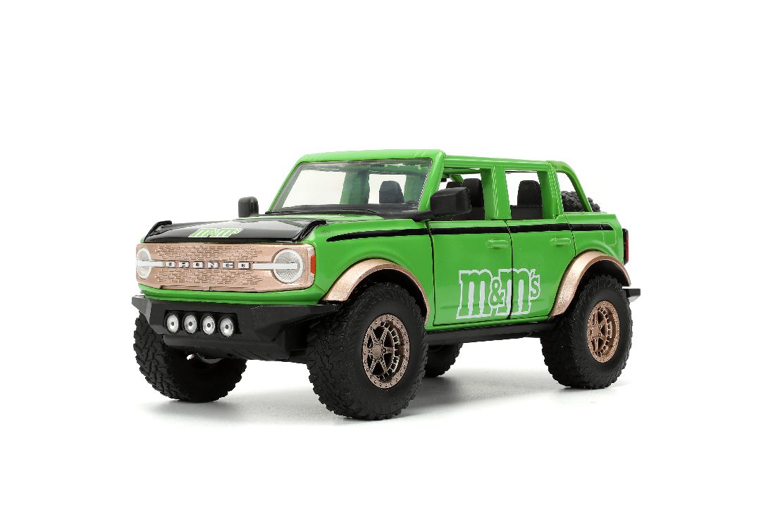 Jada 1/24 "Hollywood Rides" - M&M's - 2021 Ford Bronco
