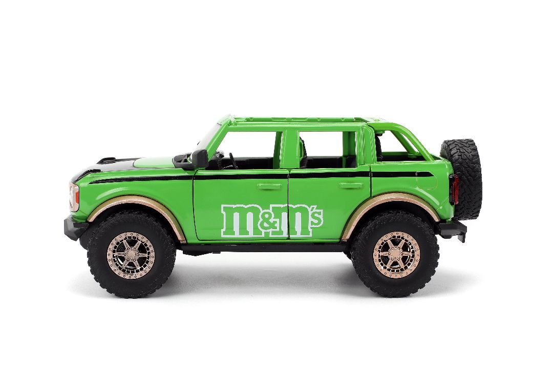 Jada 1/24 "Hollywood Rides" - M&M's - 2021 Ford Bronco
