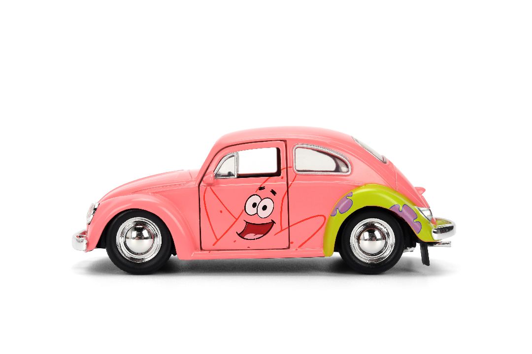 Jada 1/32 "Hollywood Rides" Spongebob 1959 Beetle (Patrick)