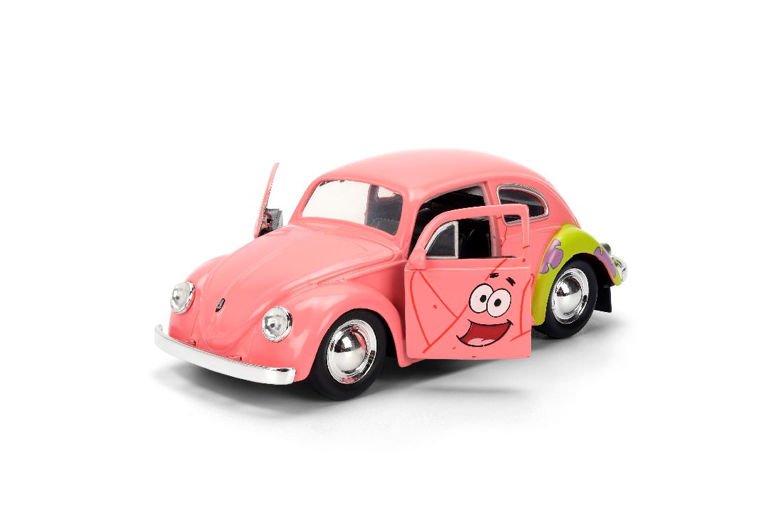 Jada 1/32 "Hollywood Rides" Spongebob 1959 Beetle (Patrick)