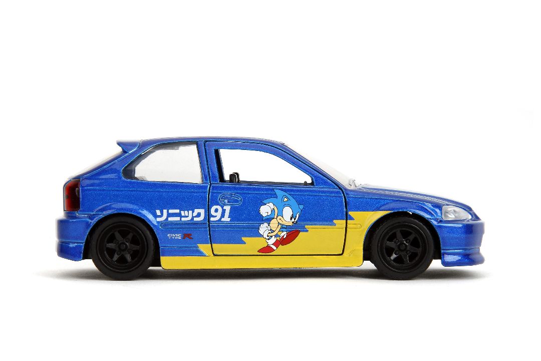 Jada 1/32 "Hollywood Rides" - 1997 Honda Civic Type-R (Sonic)