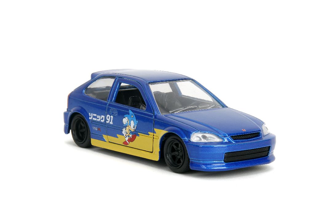 Jada 1/32 "Hollywood Rides" - 1997 Honda Civic Type-R (Sonic)