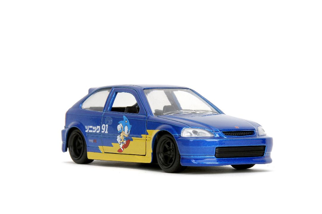 Jada 1/32 "Hollywood Rides" - 1997 Honda Civic Type-R (Sonic)