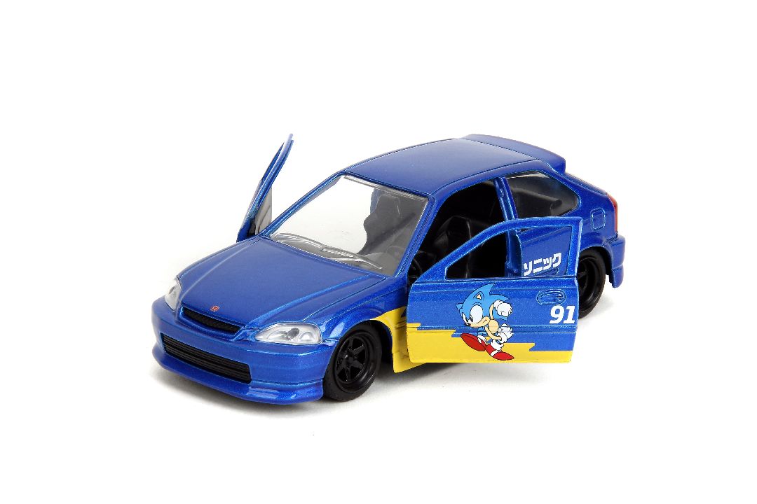 Jada 1/32 "Hollywood Rides" - 1997 Honda Civic Type-R (Sonic)
