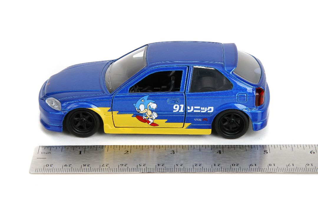 Jada 1/32 "Hollywood Rides" - 1997 Honda Civic Type-R (Sonic)