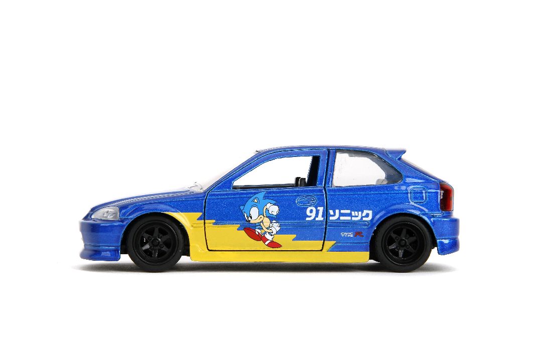 Jada 1/32 "Hollywood Rides" - 1997 Honda Civic Type-R (Sonic)