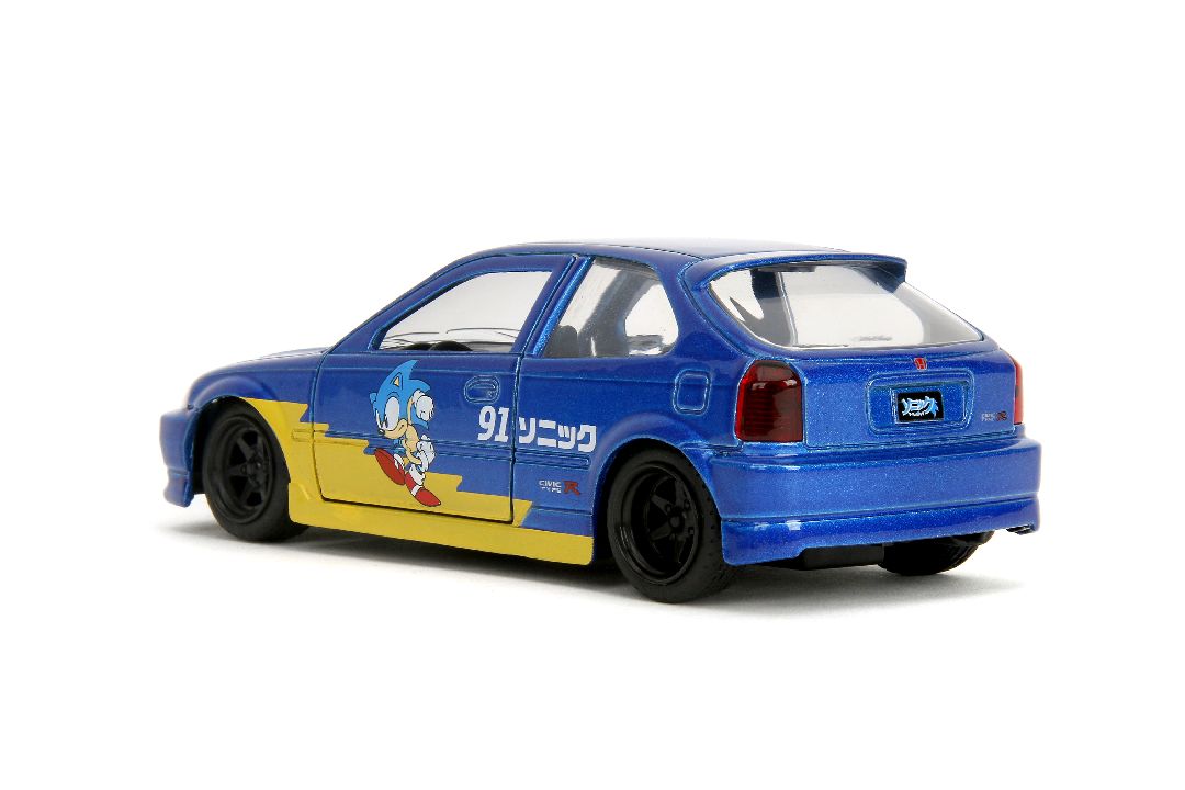 Jada 1/32 "Hollywood Rides" - 1997 Honda Civic Type-R (Sonic)
