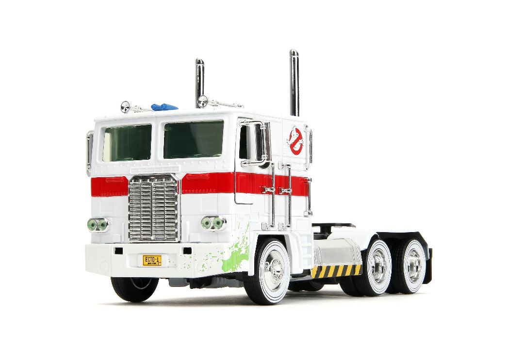 Jada Toys 1/24 "Hollywood Rides" Mashup - G1 Optimus Prime - Click Image to Close