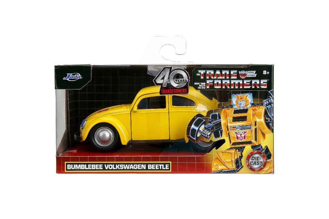 Jada 1/32 "Hollywood Rides" Transformers G1 VW Beetle Bumblebee