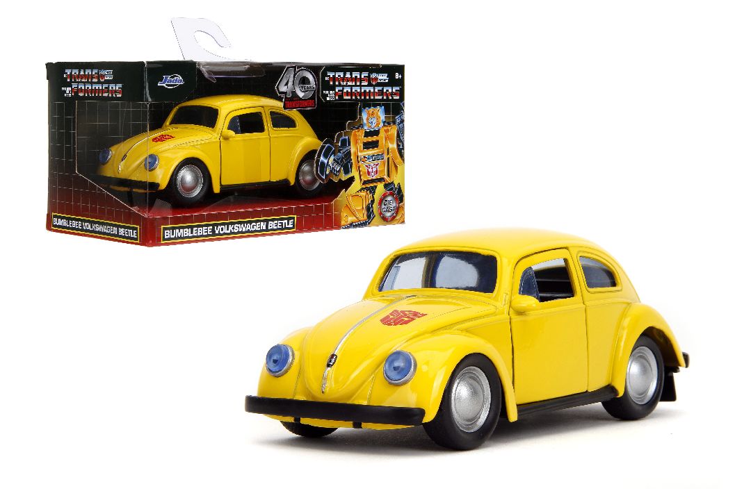 Jada 1/32 "Hollywood Rides" Transformers G1 VW Beetle Bumblebee