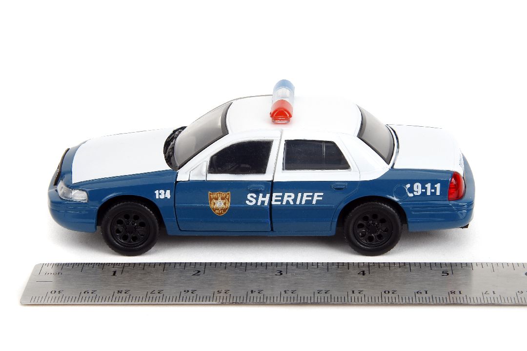 Jada 1/32 "Hollywood Rides" The Walking Dead Crown Vic Sheriff