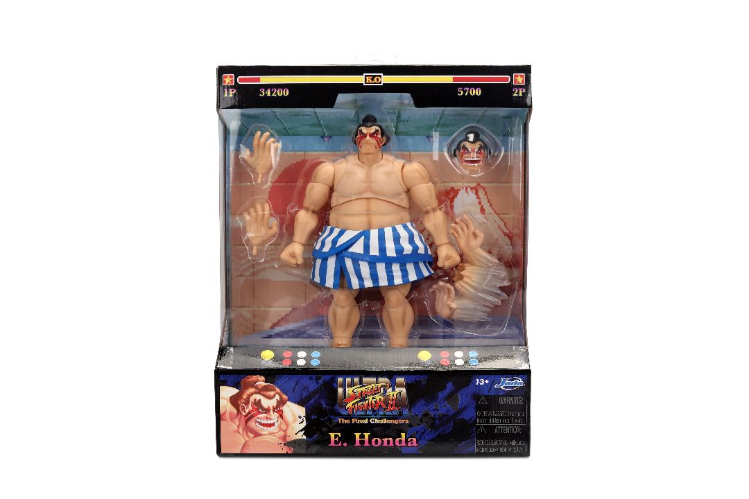 Jada 1/12 Street Fighter II Deluxe - E.Honda
