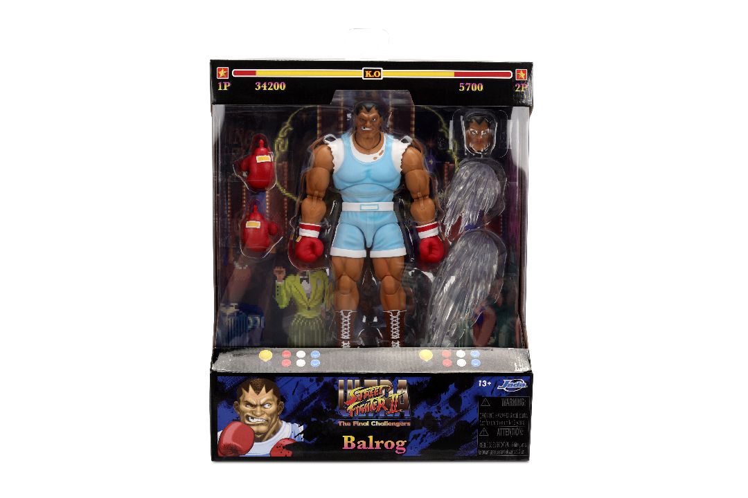 Jada 1/12 Street Fighter II Deluxe - Balrog