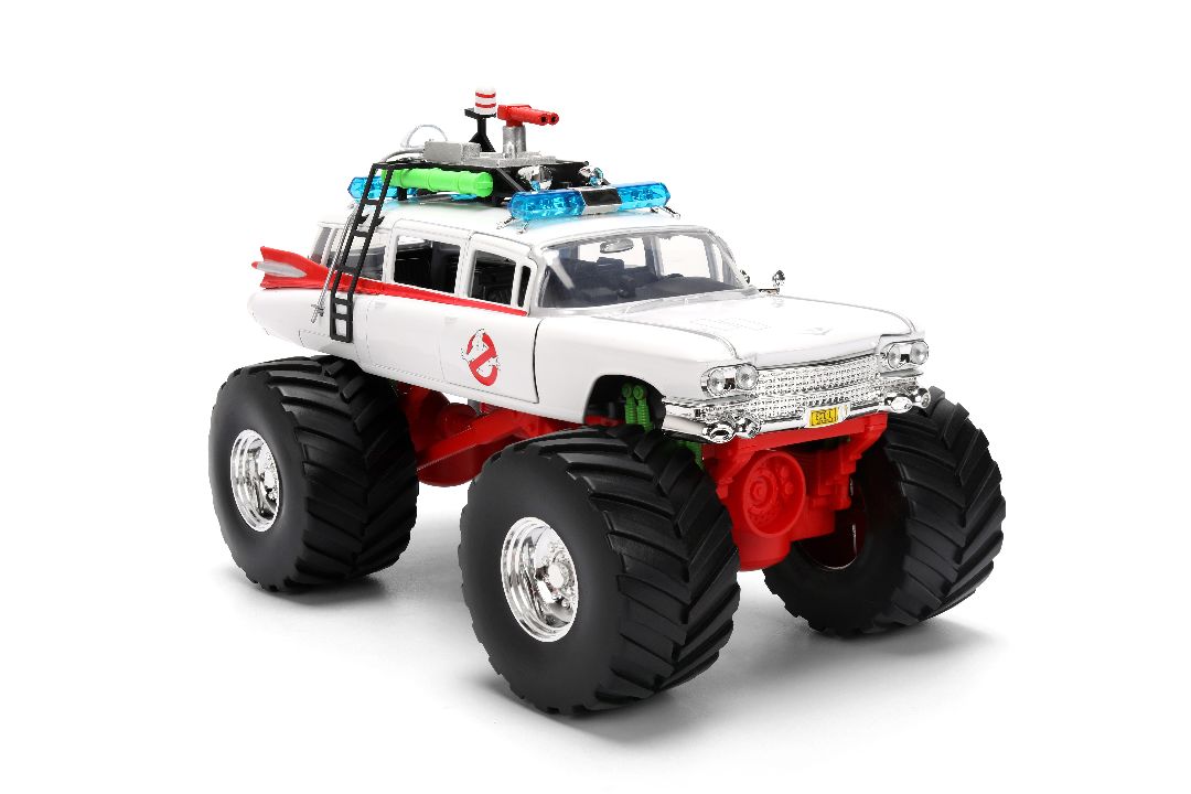 Jada 1/24 "Hollywood Rides" Ghostbusters ECTO-1 (Monster Truck)